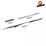 Car Styling Door Side Sport Garland Stickers Auto Body Decor Vinyl PVC Decal Car Accessories for Hyundai Tucson Captivating
